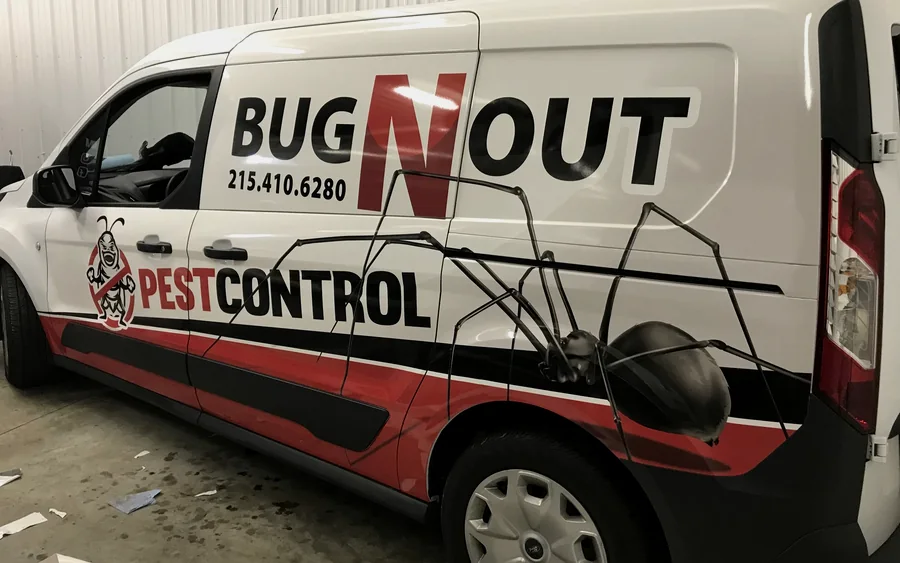 Bug N Out Pest Control: BUG-N-OUT Van Wrap