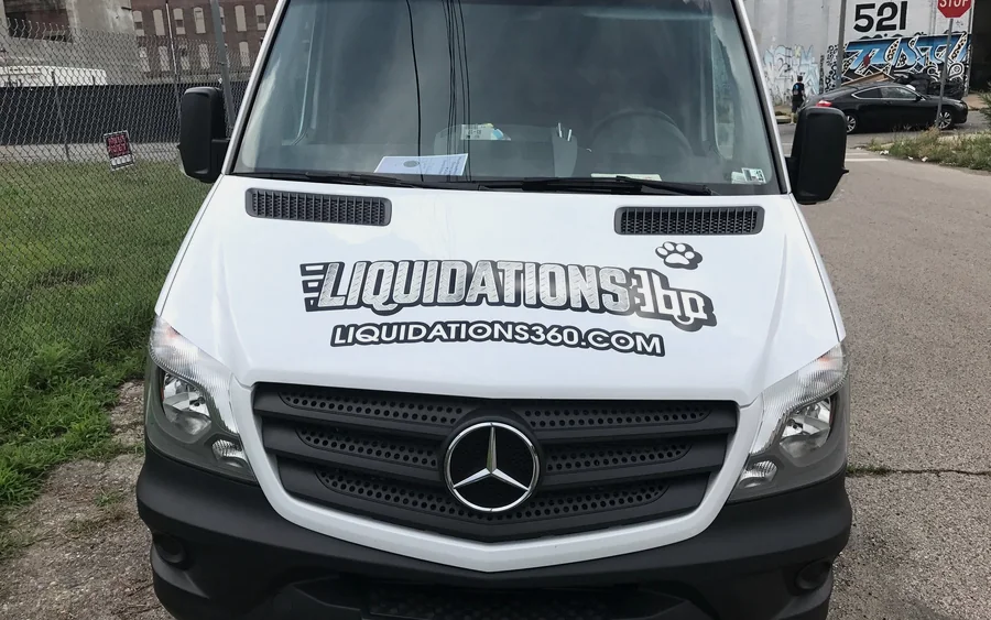 Liquidations 360: Liquidations Van Wrap Design